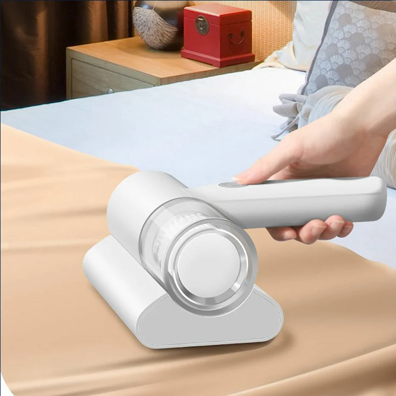 New Arrival Electric Wireless Auto Handheld Mite Remover Sofa Sheet Mattress UV Bed Vacuum Cleaner Anti Dust Mite Controller