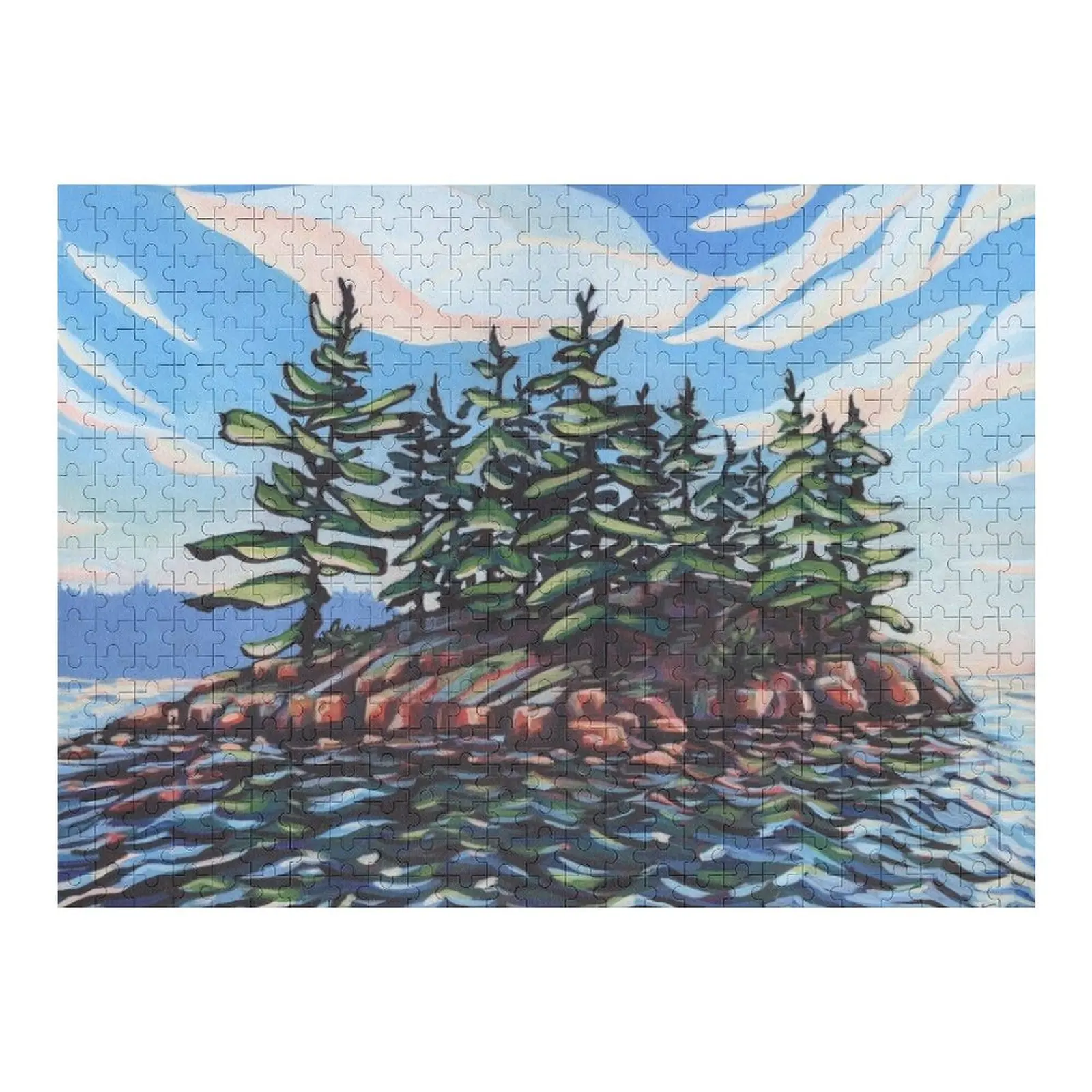 

Morning Kayak Trip Tobermory Ontario Jigsaw Puzzle Personalized Gift Married Jigsaw Custom Personalized Wooden Name Puzzle