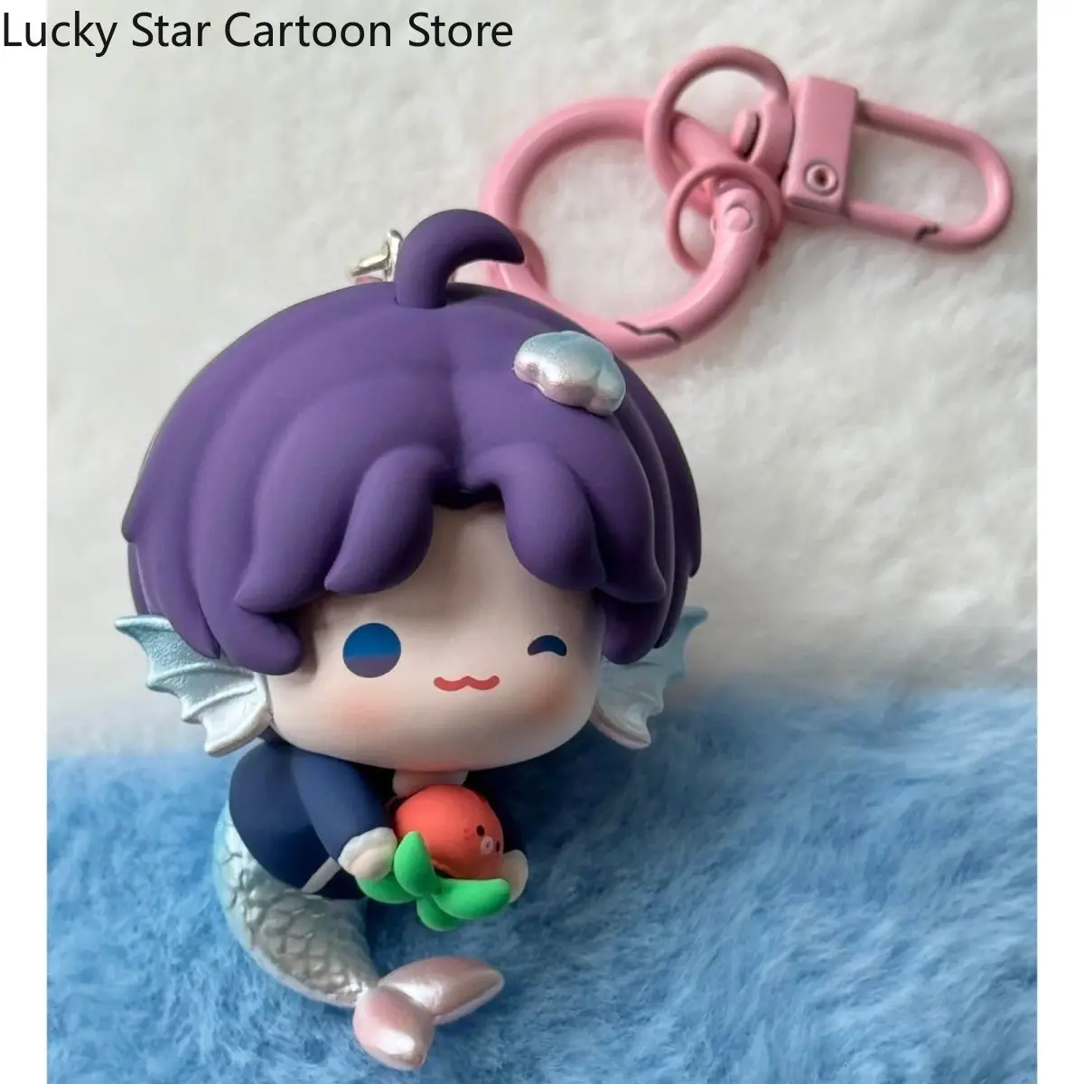 لعبة الهالوين رافاييل 5 سنتيمتر أنيمي صغير لطيف الحب والمساحة العميقة البلاستيكية شخصيات كرتونية مفتاح قلادة عصابة حلية مجموعة هدية عيد الميلاد