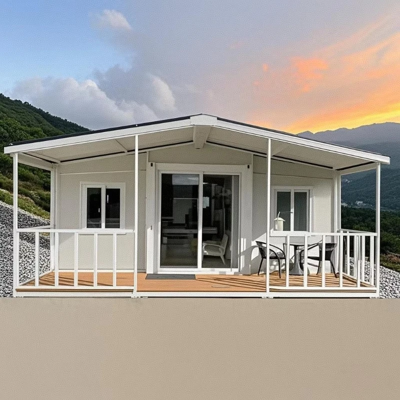 Foldable Container House Prefabricated 40ft 20ft Prefab Fold Out Container Home Expandable Folding House Tiny Homes for Poland
