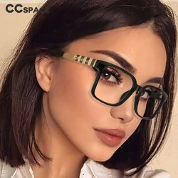 51071 Retro Square Anti Blue Light Optical Glasses Frames Brand Designer Men Women Fashion Computer Eyeglasses
