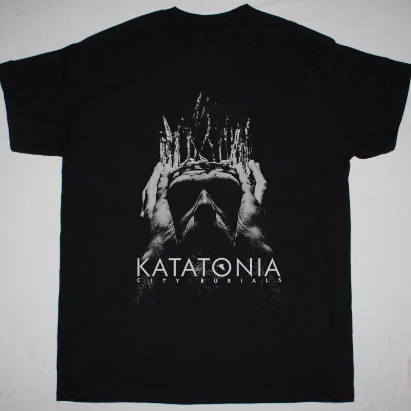 Vtg Katatonia Band City Burials Cotton Black All Size T Shirt Mm1321