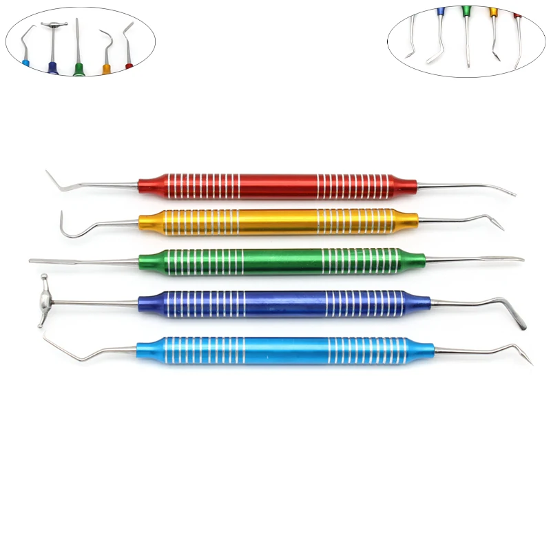 

5Pcs of Resin Aesthetic Restoration Kit Forming And Repair Dental Composite Resin Filling Spatul Dental Tools