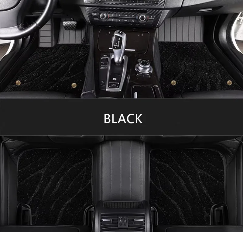 

Custom special car floor mats for BMW 5 Series G60 2026-2024 Best Quality waterproof rugs double layers carpets