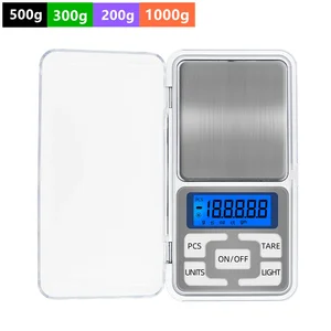 Mini Digital Pocket Scale, Schmuckwaagen, Diamantbalance, Küchenwähne, Badezimmer, 100 g, 200 g, 300 g, 500 g, 1000 g, 0,01 g, 0,1 g 8 Hauptverkäufe für Präzisionsmüll 1 kg - №7