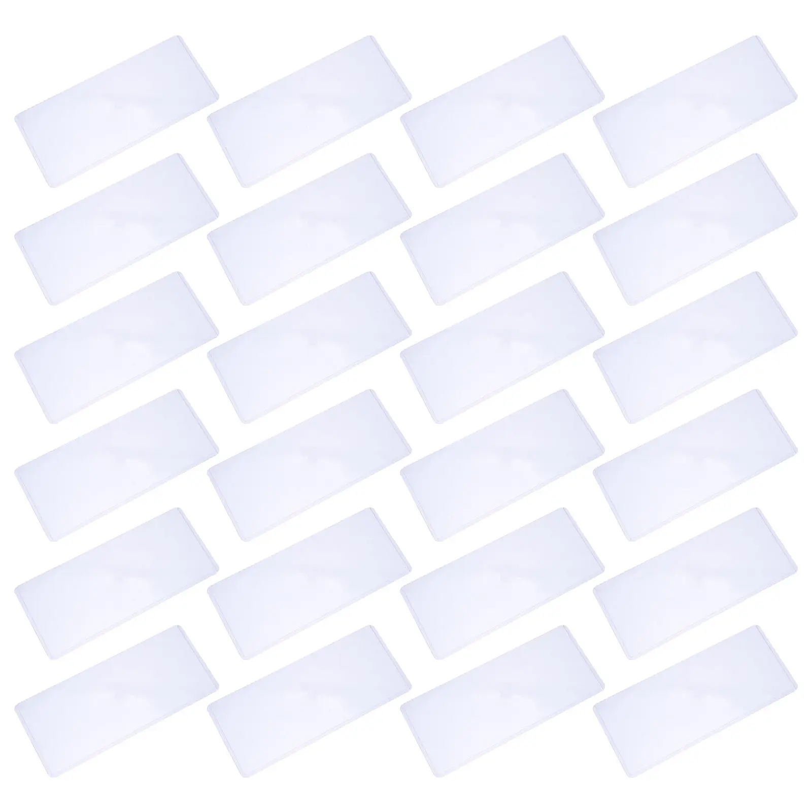 30Pcs Transparent Dollar Bill Sleeves 6.9x3in High-Clarity PVC Money Plastic Sleeves for Banknote Collection Safe Cash