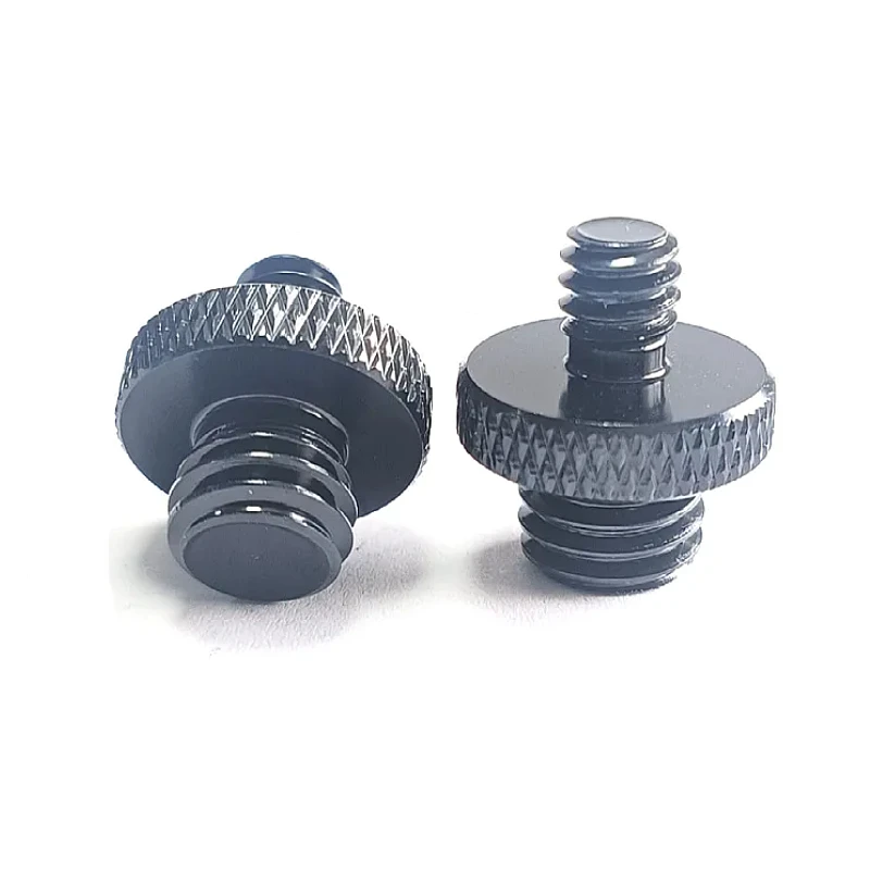 4pcs Aluminum Alloy 1/4 3/8 to 1/4 3/8 M4 M5 M6 M8 M10 Multi-Specification Male to Male Photography Accessories Adapter Screws