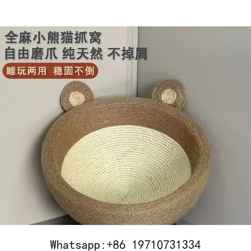 cuccia-per-gatti-con-tiragraffi-integrato-gioco-e-riposo-combinati-resistente-all'usura-universale-per-tutte-le-stagioni-giocattoli-per-gatti-prodotti-per-animali-domestici