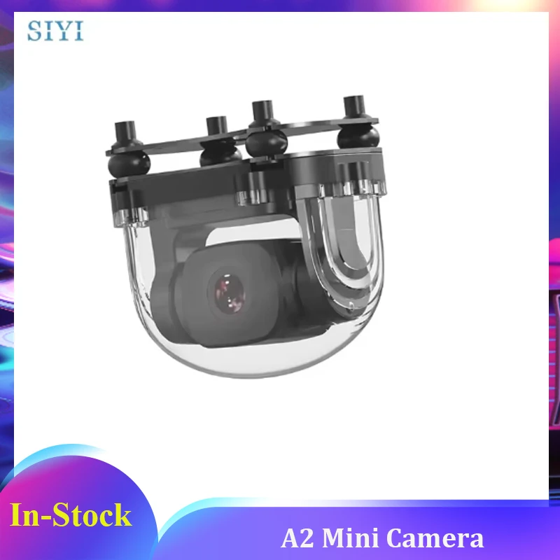 

SIYI A2 Mini Camera Ultra Wide Angle FPV Gimbal Single Axis Tilt with160 Degree FOV 1080p Starlight Camera Sensor IP67