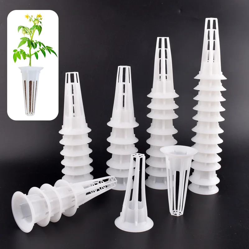 12-100Pcs Reusable Veg Hydroponic Planting Basket For Aerogarden Plant Soilless Cultivation System Garden Plant Grow Mesh Pot