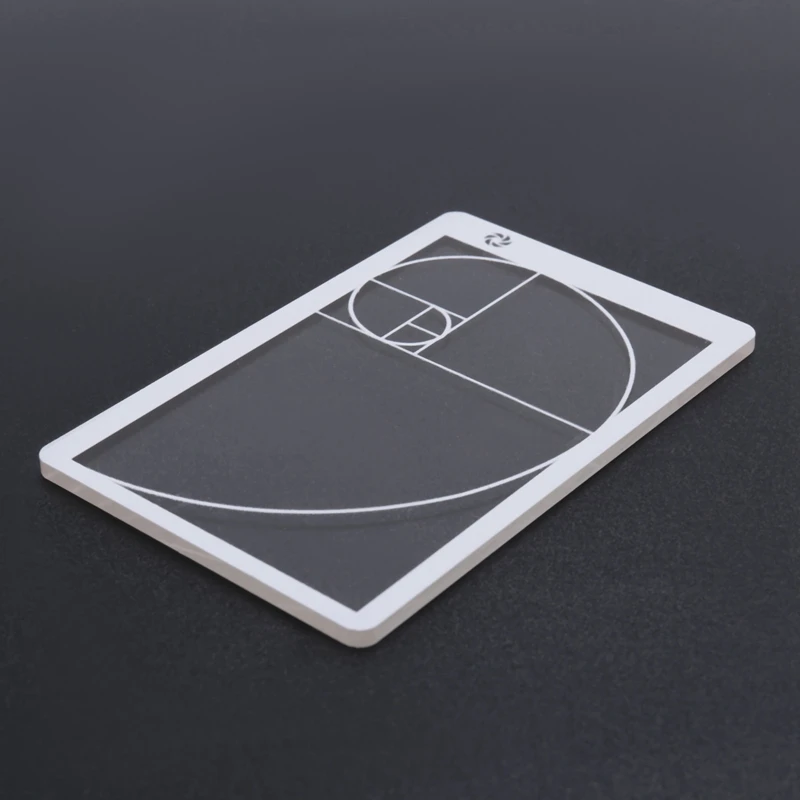 أداة تكوين المثلث الذهبي ، مكتشف الرؤية ، المشاهد ، التصوير الفوتوغرافي ، الرسم ، الرسم ، حجم بطاقة الائتمان ، تناسبها في المحفظة