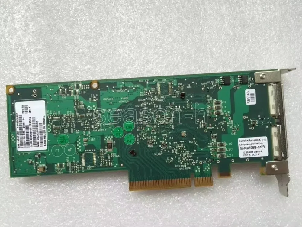 375-3696-01 InfiniBand Dual Port 4x QDR PCIe Host Channel Adapter