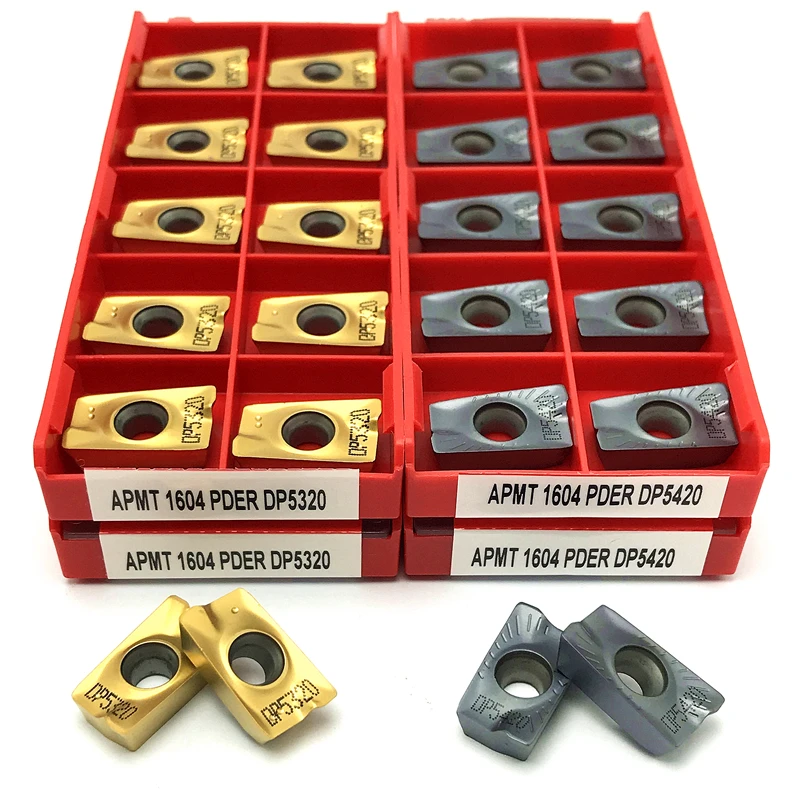 

APMT1135 APMT1604 PDER DP5320/DP5420 Milling Indexable Tool Carbide Inserts Lathe Tools CNC Steel Processing Turning Insert