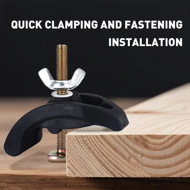 

M8 гравировальный станок, зажим для шин, деревообработка, реклама, нейлоновый лук, пластиковый зажим, высокоэффективный зажим для быстрого прессования пластины, фиксирующий зажим