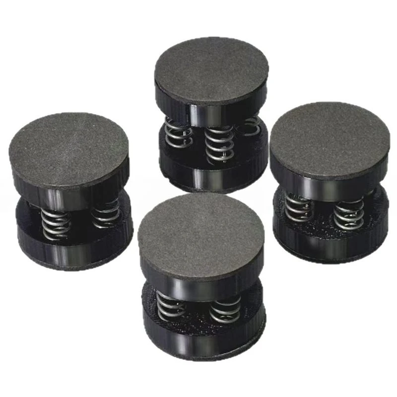 T24C Aluminium Alloy Spring Damping Pad 4 PCS For Hifi Shock Spikes For Audio CD Hifi Amplifier Speaker Turntable Player