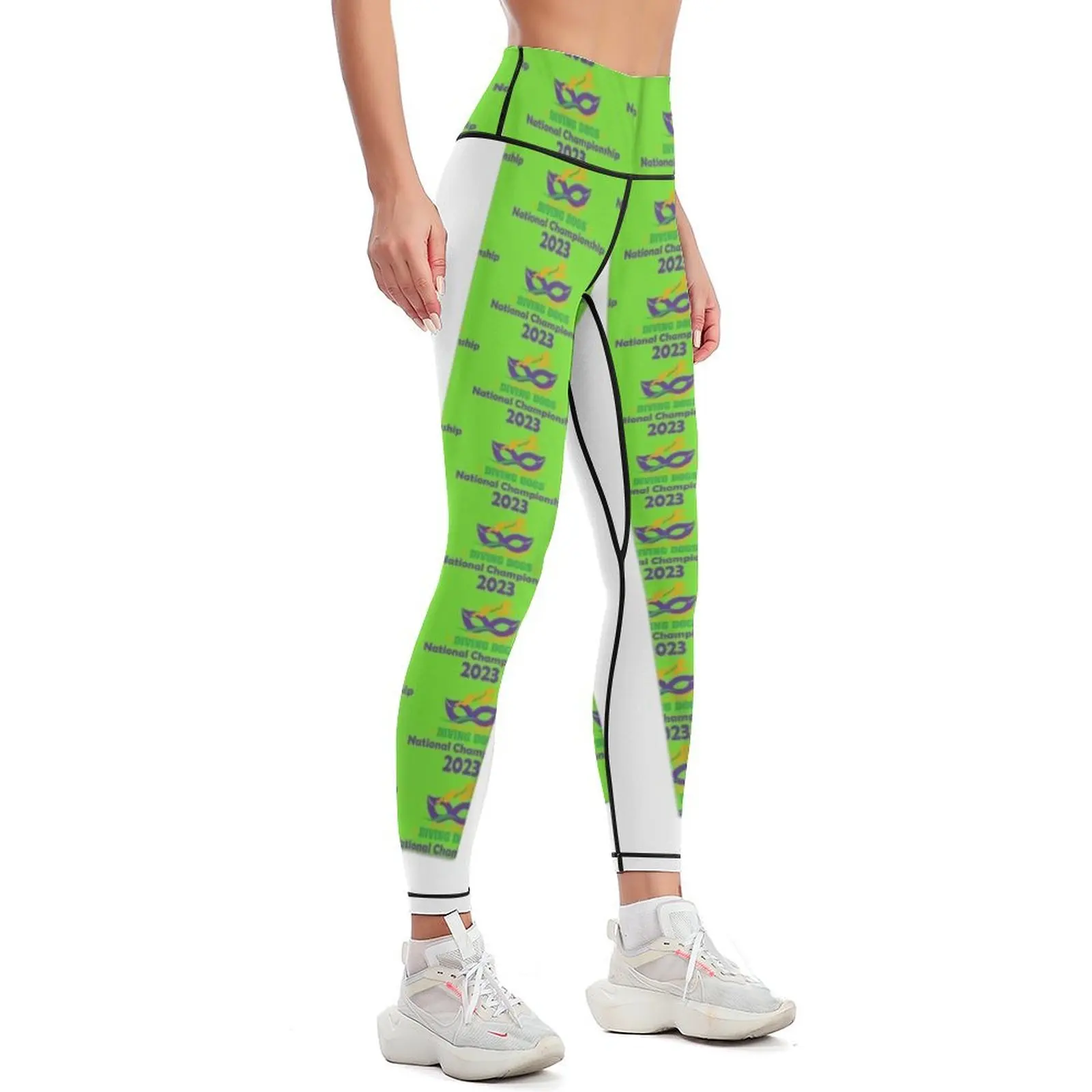 2023 NADD National Championship Leggings sports for gym Women's high waist Sports female Womens Leggings