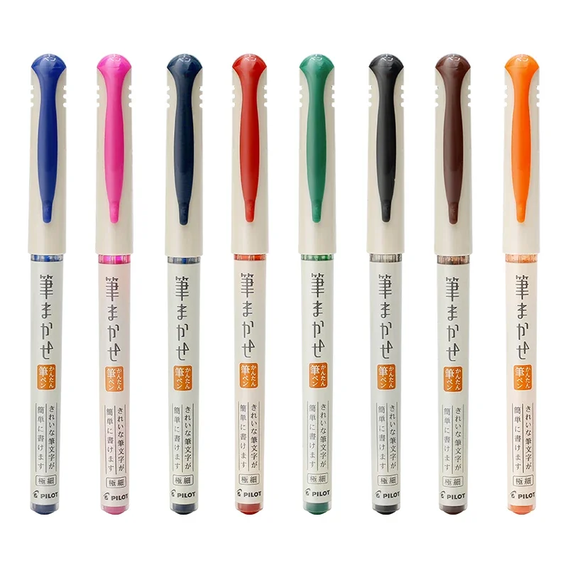 Japan PILOT SVFM-20EF Color Science Soft Brush Hand Drawn Calligraphy Soft Pen  Cute Stationary 1PCS