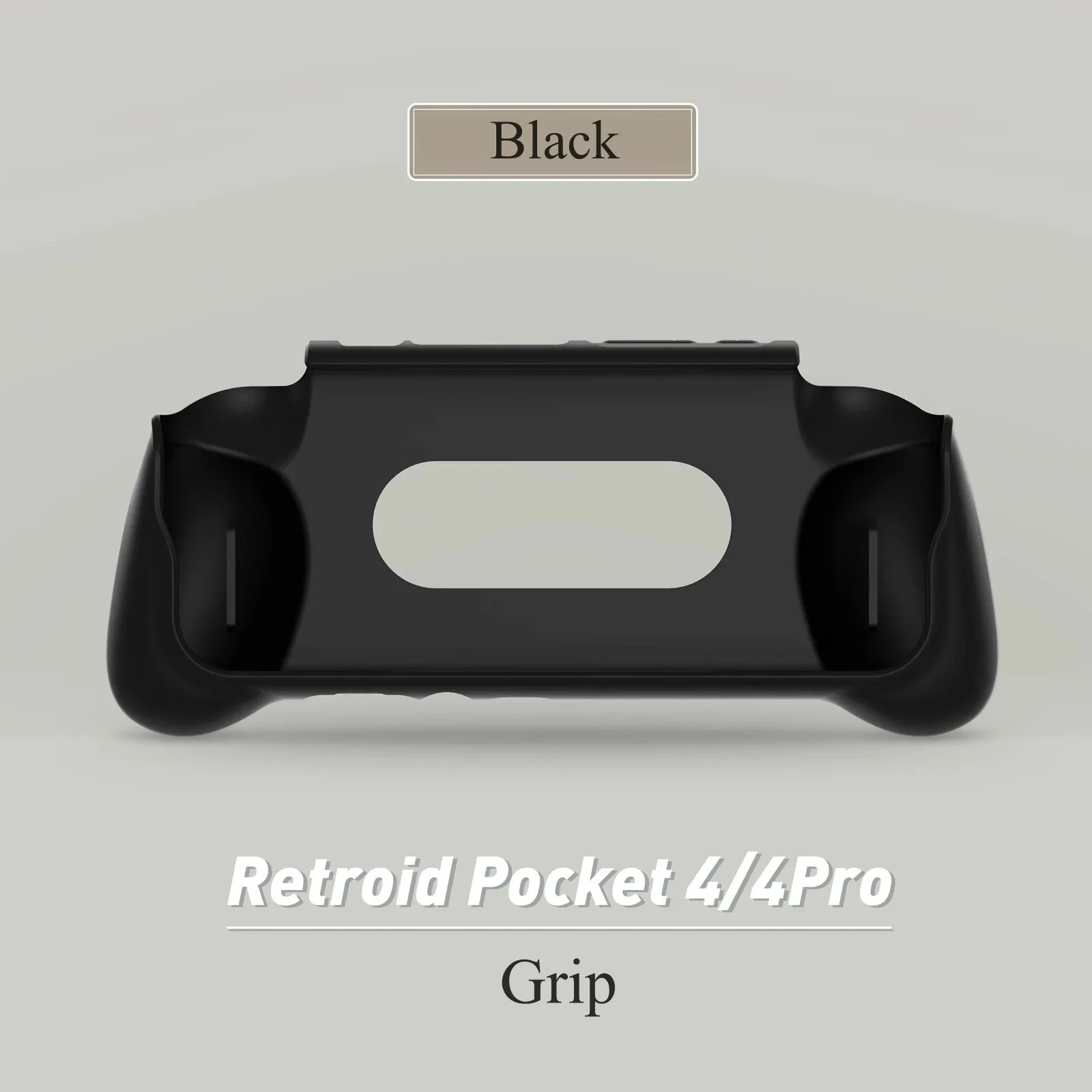 

Retroid Pocket 4/4 Pro Grip Stand Holder Protective TPU Shell Case Retroid Grip for RP4 Game Console Accessories