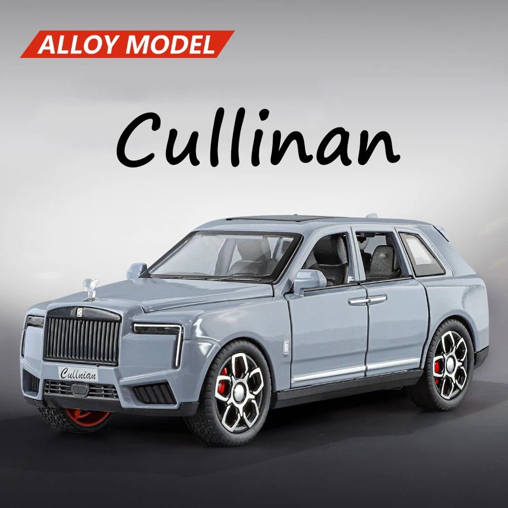 1:32 rolls royce cullinan wraith carros liga modelo brinquedo pneus de borracha veículos roda puxar para trás carro em miniatura presentes perfeitos para crianças