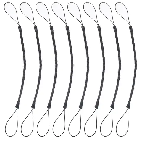 8pcs Tablet Stylus Ropes -lost Stylus Lanyards Stretch Cord Convenient Pen Ropes Pen Hanging Rope Lanyard Spring Ropes