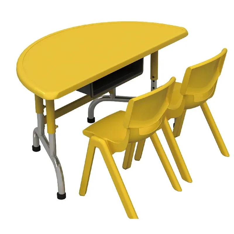 

Early education kindergarten children's lifting learning table