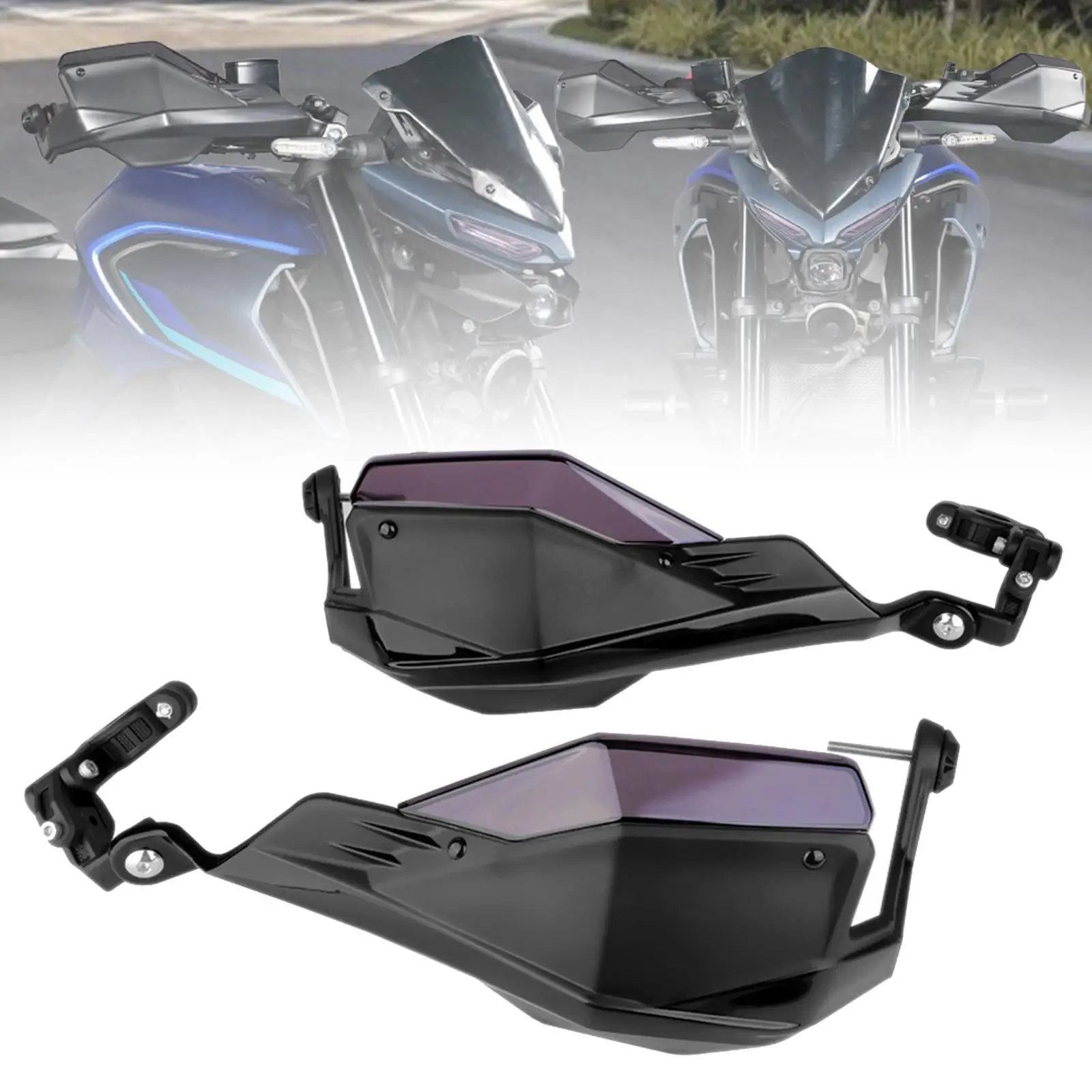 

2Pcs Motorcycle Handlebar Protection Handlebars Shield Motorcycle Grips