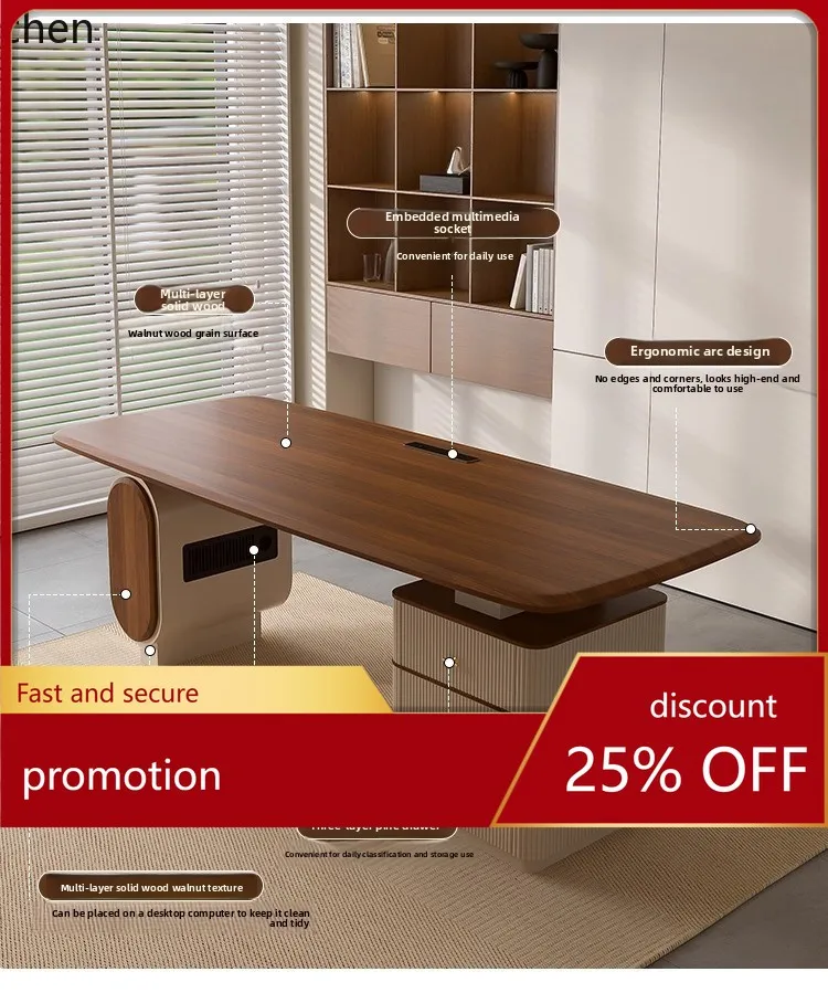 ZML Computer Desk Home Office Minimalist Design New Model Executive Desk