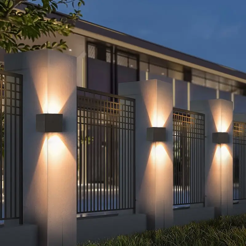 Outdoor Lights Waterproof Wall Lights Exterior Wall Corner Lights Villa Courtyard Lights Wall Lamps  Balcony Garden Wall Lights