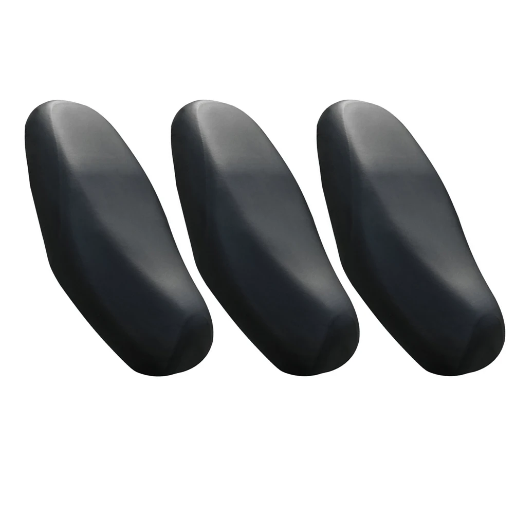 

3pcs Motorcycle Seat Covers Universal Pu Waterproof Dirt Bike Scooter Moped Seat Cover For Sun Rain Protection Ergonomic