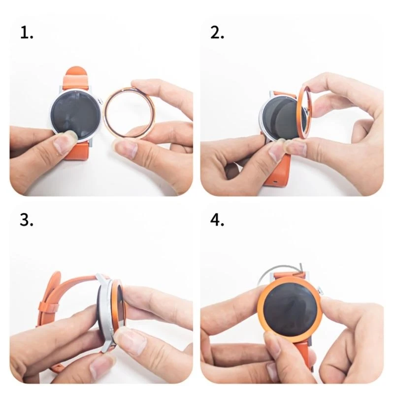 P5EA Stylish Protective Metal Cover for CMF Watch with Precise Cutout and Comfort Fit