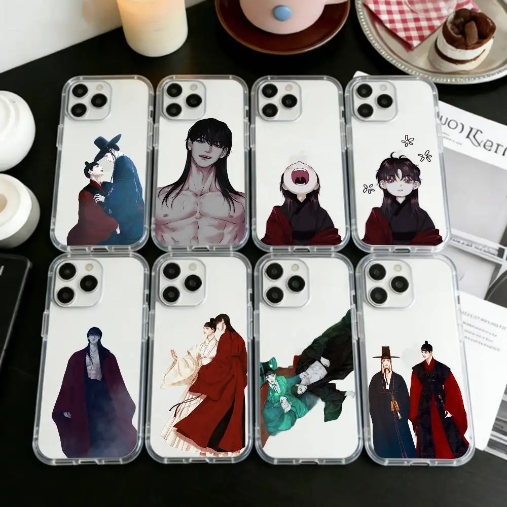 

B-BL The G-Ghost's Nocturne Phone Case For iPhone 17 16 15 14 13 12 11 Mini Pro Max Plus Transparent Cover