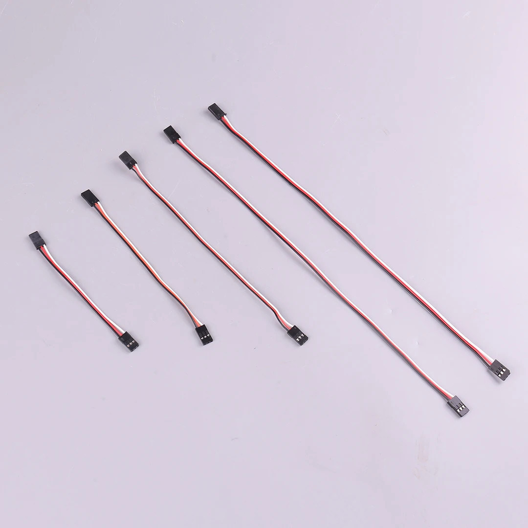 10PCS Futaba JR 30 60-Core Extended Signal Line for Model Flight Control 10-30cm Servo Line - Model Flight Control & Servo Line