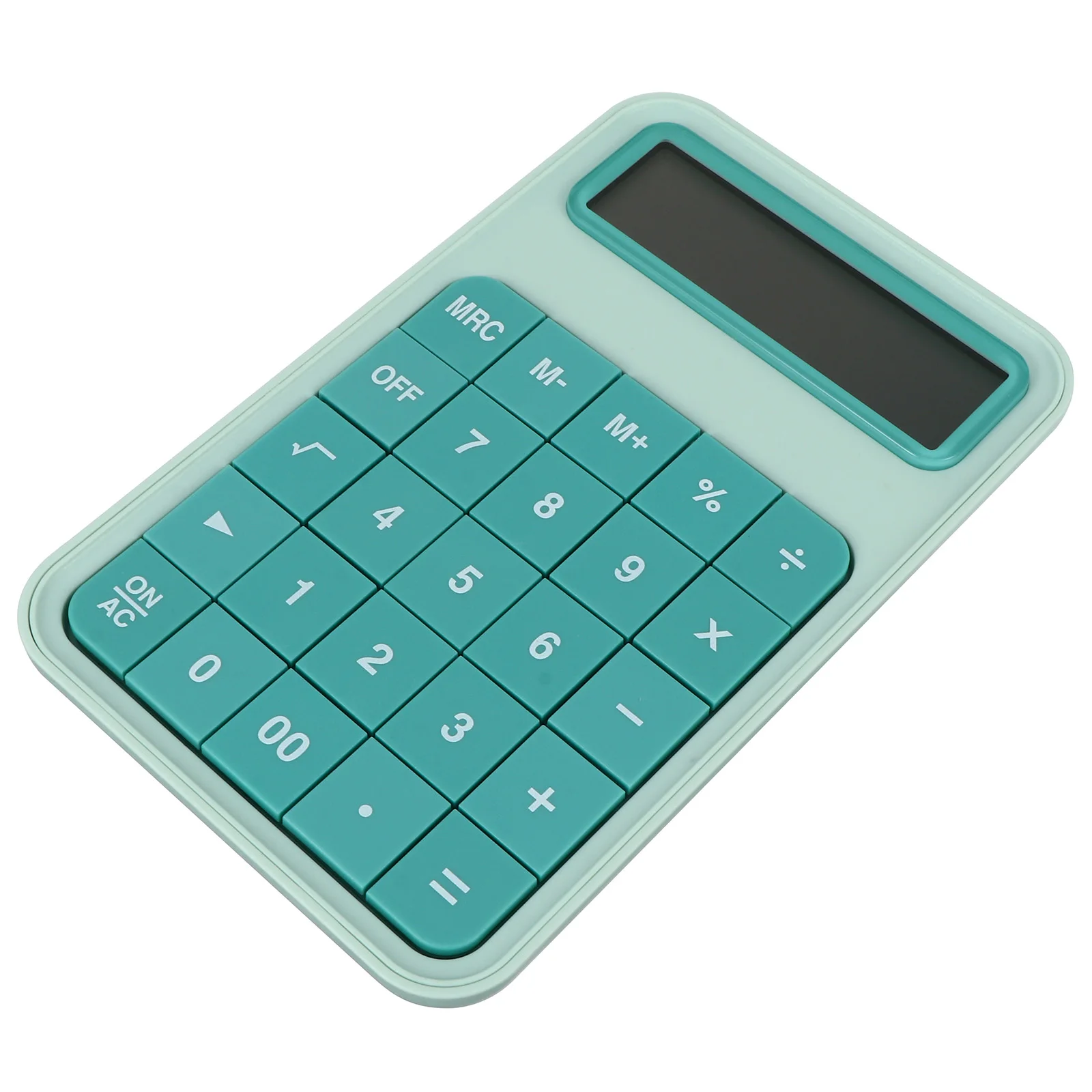 1 قطعة شاشة كبيرة 12- آلة حاسبة Lcd بسيطة لسطح المكتب محمولة لطلاب المكاتب المحاسبين إلكترونية خفيفة الوزن