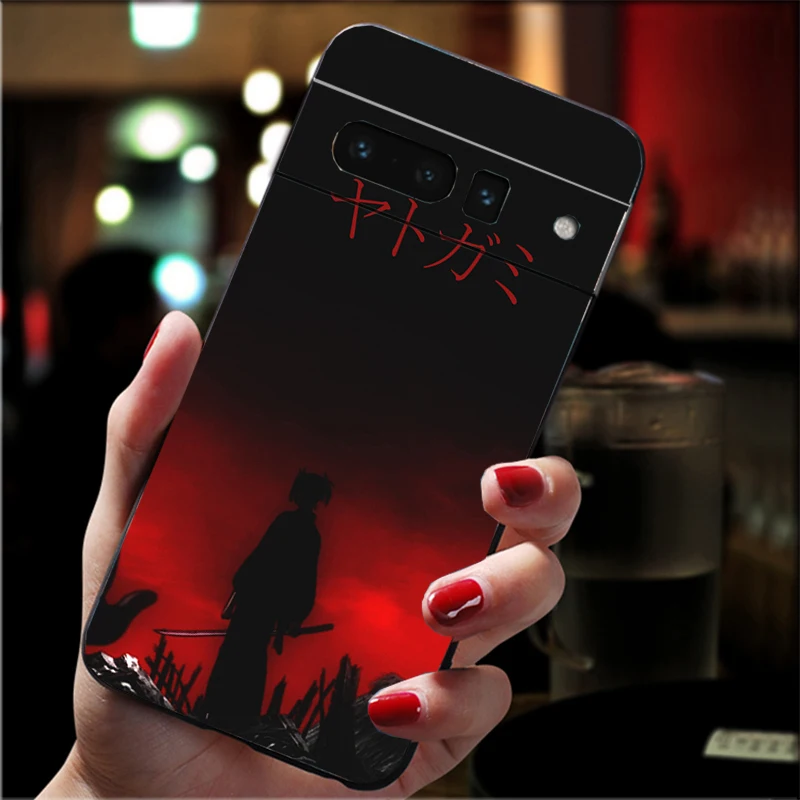 حافظة لهاتف جوجل بيكسل 10 9 برو XL 9A 8 7 6 برو بيكسل 8A 7A 6A بكسل 8 7 6 5 ياباني ياتو نوراغامي أنيمي آرت