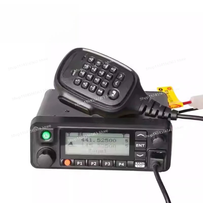 MD-9600 Mobile Radio Dual Band  50W Record 1000Ch 1750Hz Vehicle Long Range Communication Walkie Talkie
