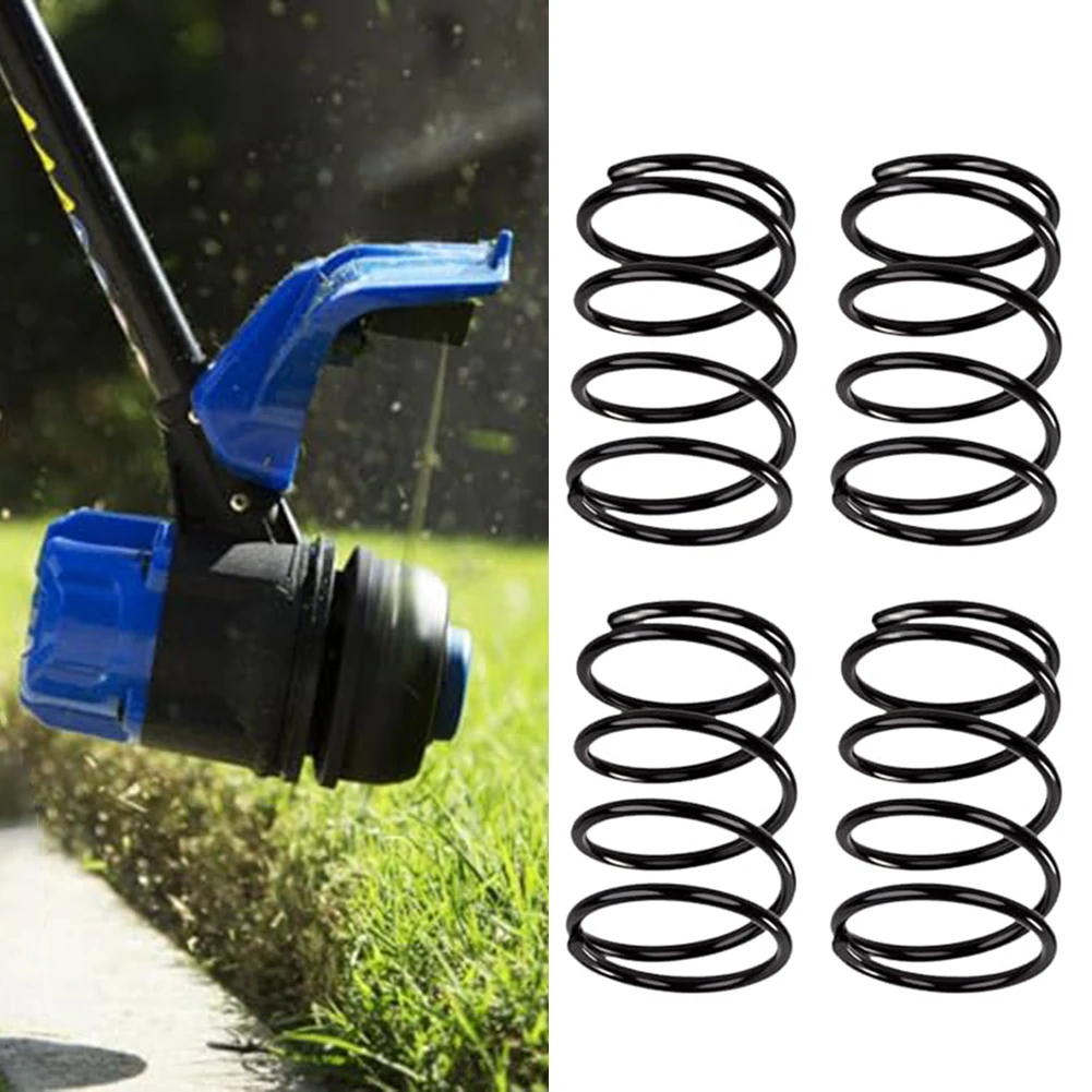 4 Pack Replacement Trimmer Spring For KST 1124B-03 2024A-03 2224B-03 4024A-03 24V Grass Head Repair Parts Accessories