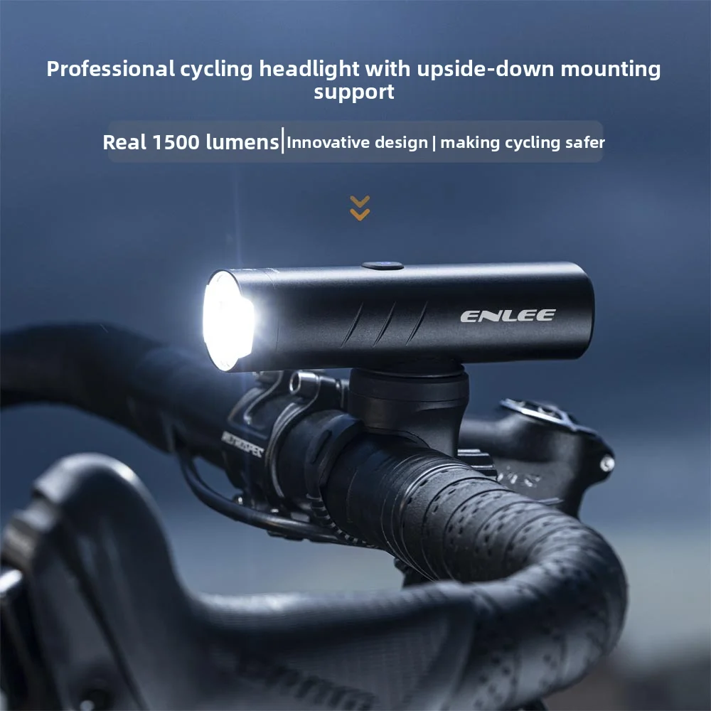 

Bicycle night riding headlights with high brightness and strong light, flashlight with large current, bright and upright lifting