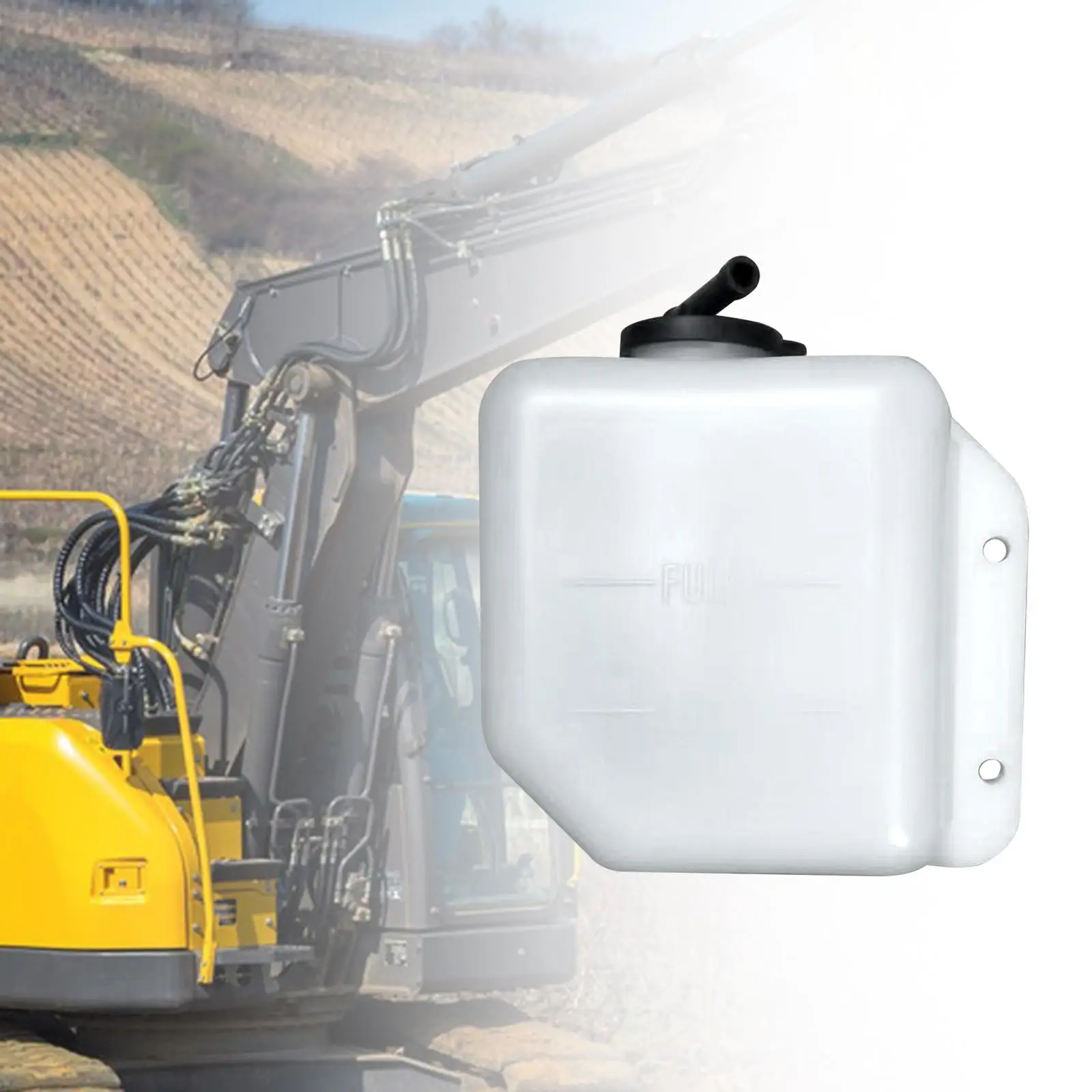 Tanque de transbordamento de refrigerante fácil de usar peças de reposição para motores 50 60 65 80