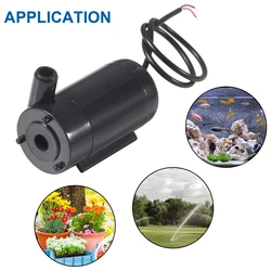 DC 3-5V Micro Submersible Low Noise Mini Water Pump Micro Motor Water Pump