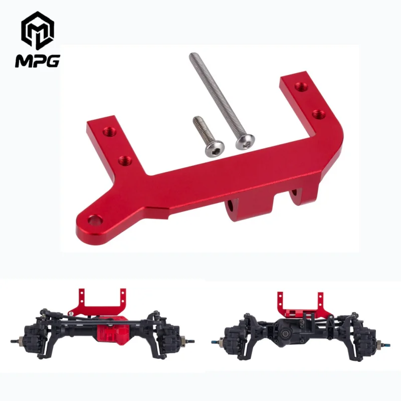 

Aluminium TRX4 Front Axle Bracket Servo Mount Stand 4-Link Suspension Kit For 1/10 RC Crawler Car TRX4