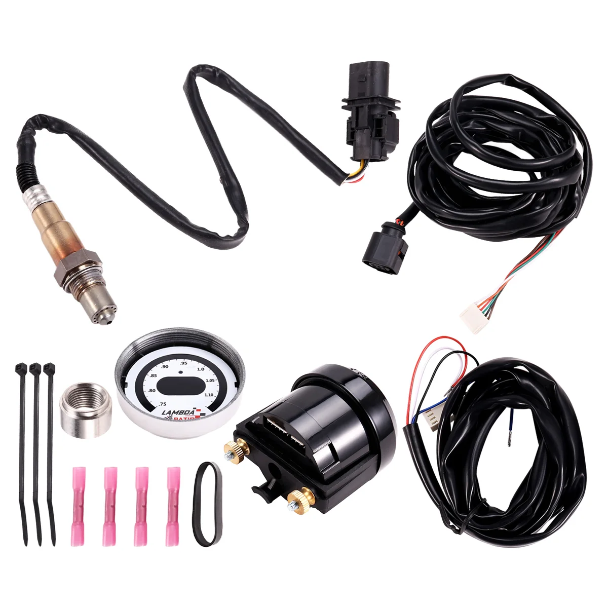Superior quality Air/Fuel Uego Gauge Kit 30-4110 UEGO Wideband O2 Air Fuel Ratio Gauge AFR 52mm with 4.9 LSU Sensor Ingenious