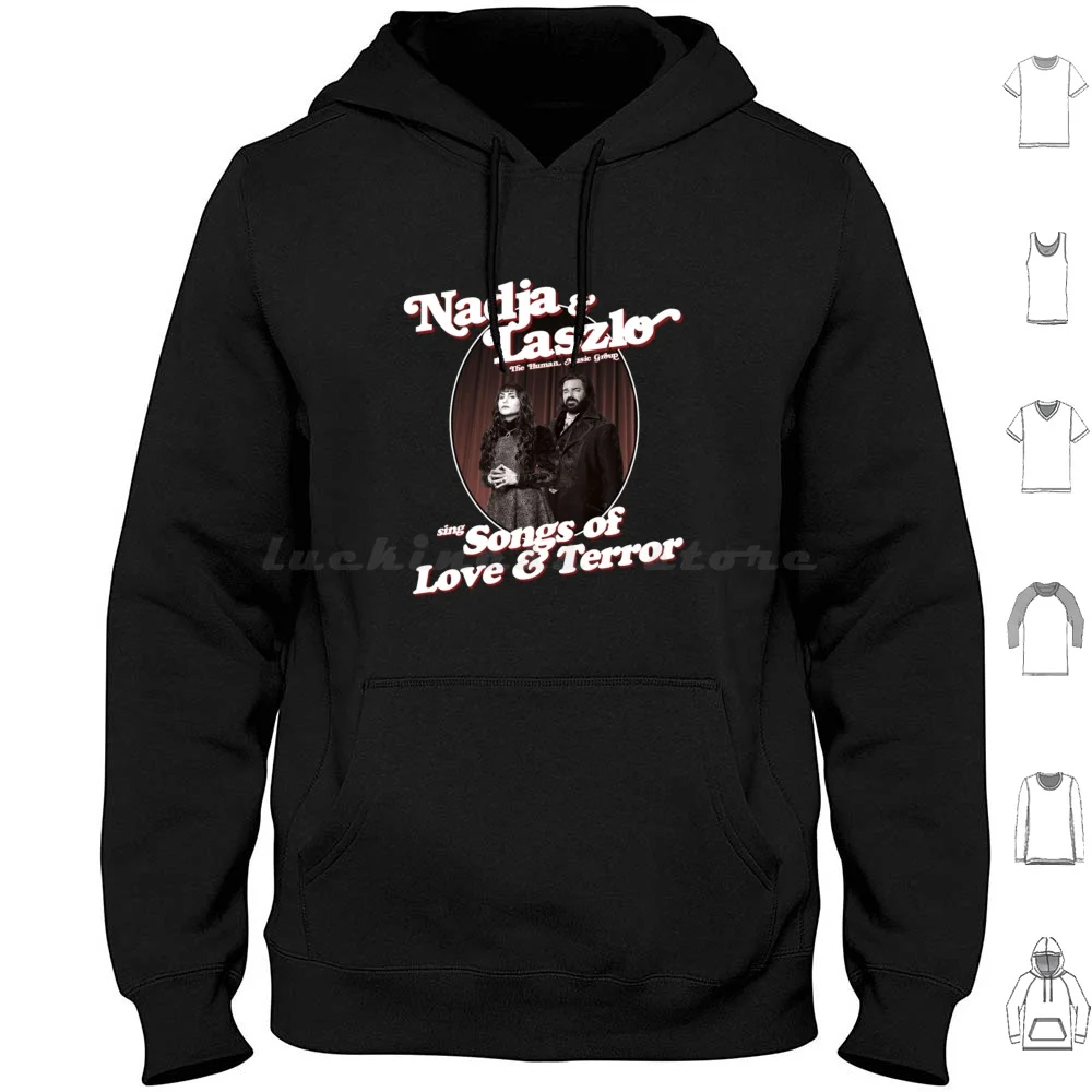 What We Do In The Shadows Sudadera con capucha de algodón de manga larga What We Do In The Shadows Energy Vampire Jemaine Clement