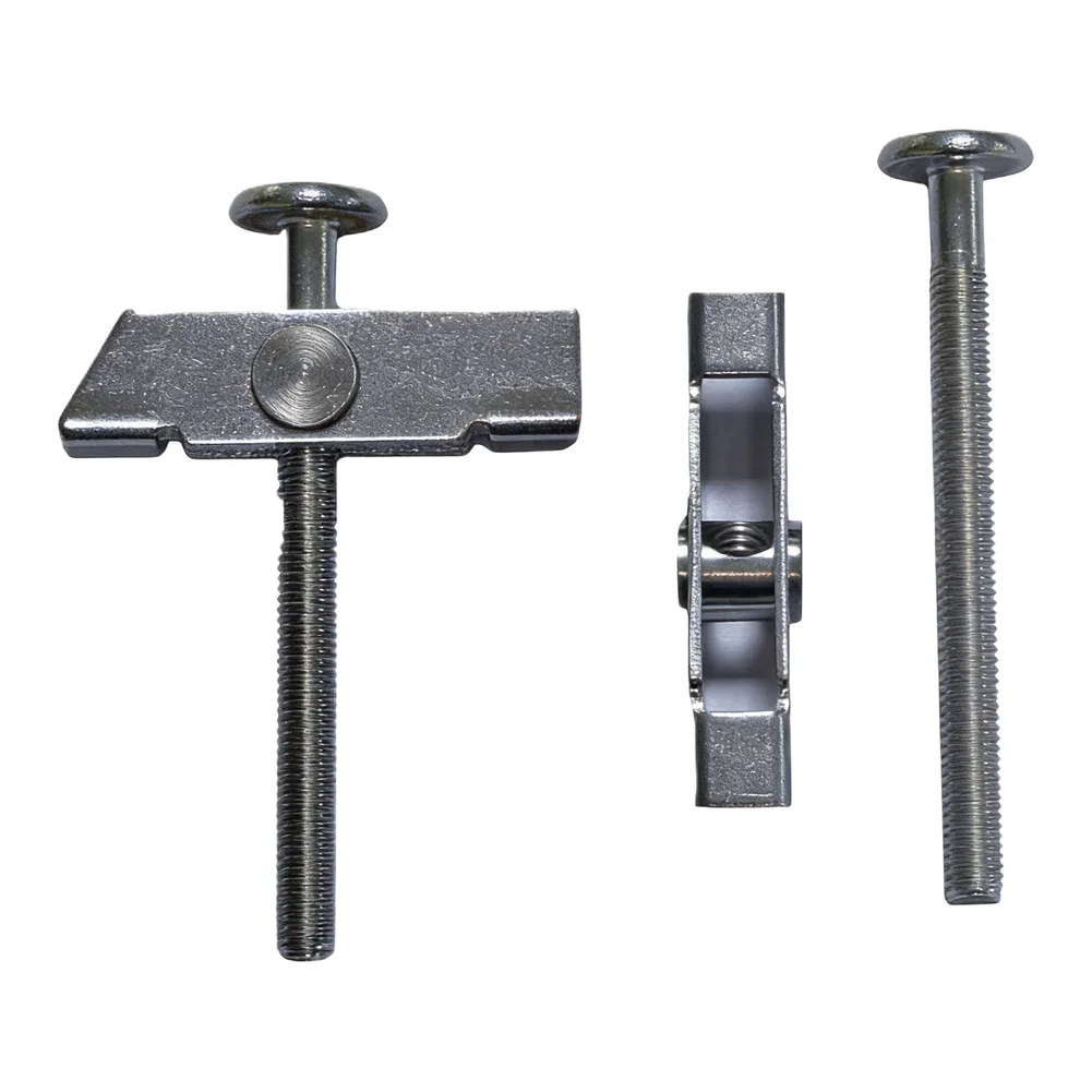 2pcs Stainless Steel Toilet Seat Bolts 304 Grade for Seat Fixing Replacement Screws Compatible with Most Toilets