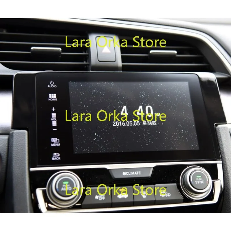 1Pcs High Definition Screen Protector for 2016 2017 Honda Civic 7
