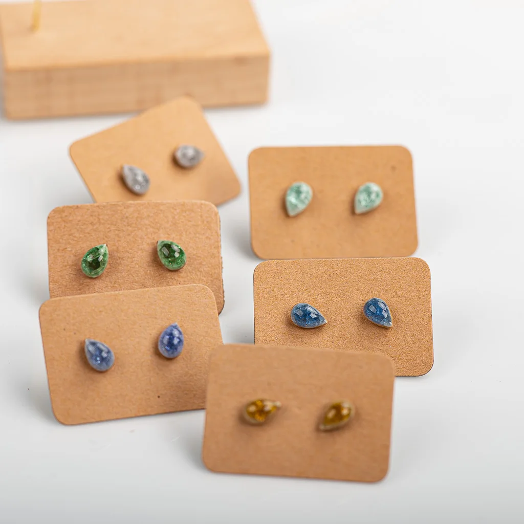 Exquisite Cartoon Multicolor Ceramic Earrings #LY325 aretes de mujer modernos 2020 punk עגילי נירוסטה