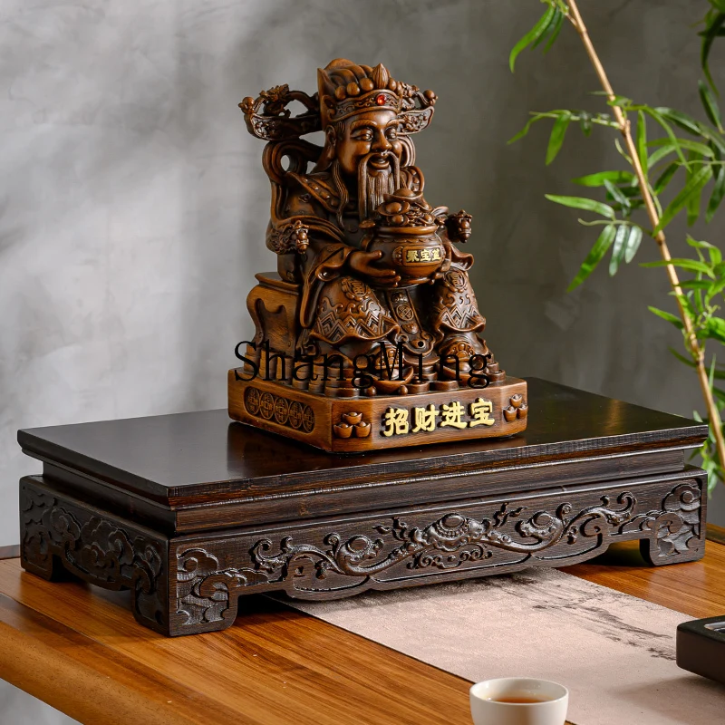 

DHY God of Wealth ornament bracket engraving offering table, altar offering table