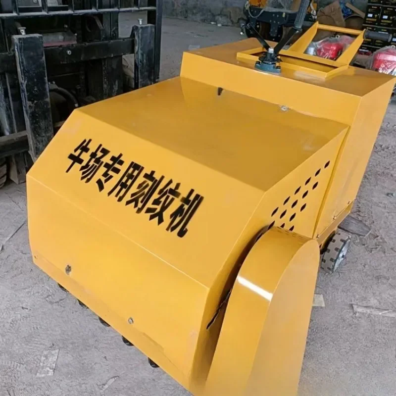 

Cattle Farm Ground Engraving Machine Video Cattle Farm Grooving Machine Cattle House Cowshed Trapezoidal Groove Grooving Machine