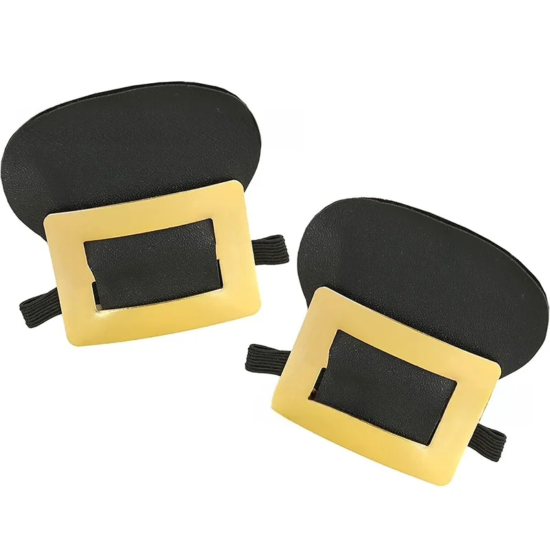 أغطية أحذية زي كاهن الهالوين، إكسسوار عيد القديس باتريك، أغطية أحذية جورج واشنطن التنكرية للأحذية الجلدية