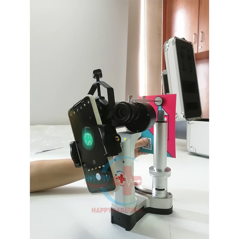 HC-Q005A Veterinary Ophthalmology Slit Lamp Portable Digital Mobile Phone Ophthalmic Slit Lamp For Animal Vet Clinic