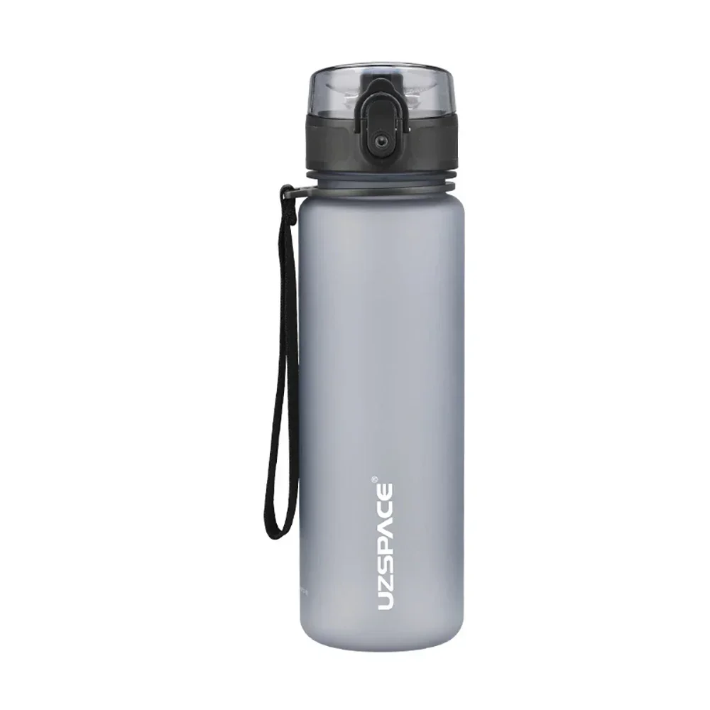 NONE Hochwertige Wasserflasche, 500 ml, 1000 ml, BPA-frei, auslaufsicher, tragbar, für Erwachsene, Kinder, Sport, Fitnessstudio, umweltfreundliche Getränkeflaschen 4